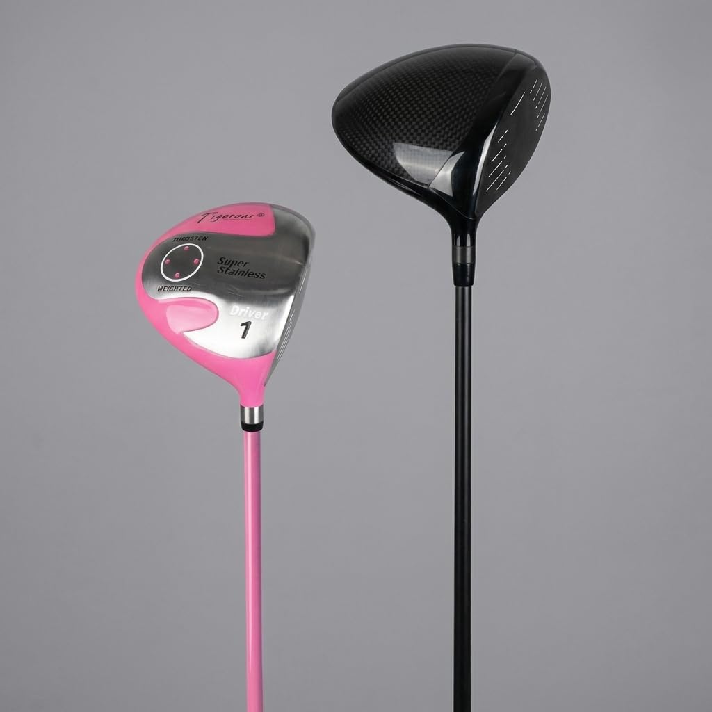 5-teiliges Junior Golfset für Jungen, leichtes Golfschläger-Set mit -Schäften, tragbare Golftasche, perfekt für Anfänger