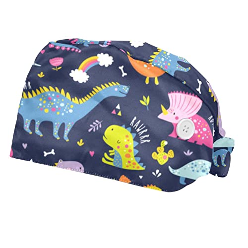 Chapeaux bouffants 2PCS ajustables avec bande anti-transpiration