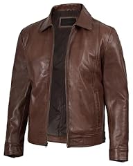 Wiiick - Cognac Leather Jacket