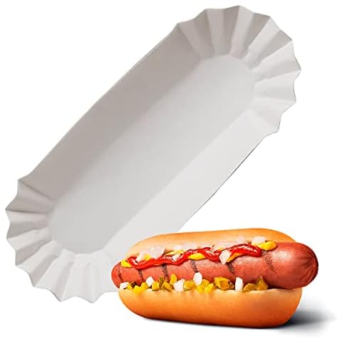 BURIUS Disposable Hot Dog Trays Cover