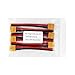 OliYin 3pairs XT60 Plug Male Female Connector Cable Silicone Wire 3.93in 14awg for RC Lipo Battery(Pack of 3)