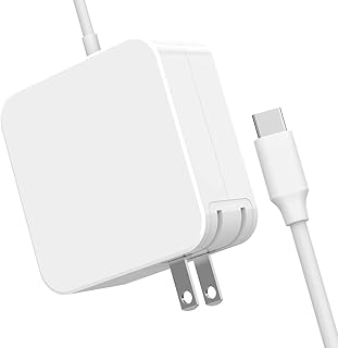 for MacBook Air Charger USB C, 61W USB C Power Adapter Compatible with MacBook Air 13 Inch 2020 2019 2018, Mac Pro 13 14 15 16 inch, 2022 2021 2020 2019 2018 Universal Type C Laptop Charger