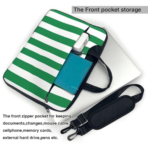 Maletín portátil impermeable de 15.6 pulgadas verde oscuro miniatura 5