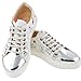 Handmade Multi-Color Printed Sneakers, Orthopedic Sole/Wedding Shoes (White, 5)