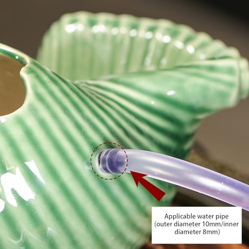 Pond Spitters for Small Ponds - Automatic Water Circulation Fountains, Garden Decor Ornaments for Koi Ponds & Water Gardens (6.7"x5.1"x3.5") - Enhance Your Outdoor Oasis