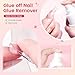 AIJIMEI Spray Nail Glue Remover 4fl.oz for Press on Nails Quickly Remove Acrylic Tips Nail Glue Remover 120ML