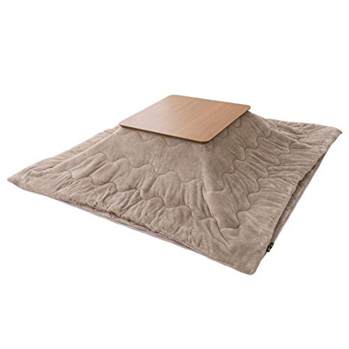 Emoor boa fleece kotatsu futon set (comforter and rug),…