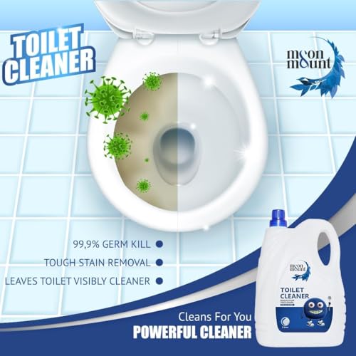 Image of Moon and Mount Toilet Seat Cleaner Liquid, All Purpose Cleaner, Citrus Fresh, 5L