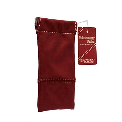 フェイクレザーメガネケース