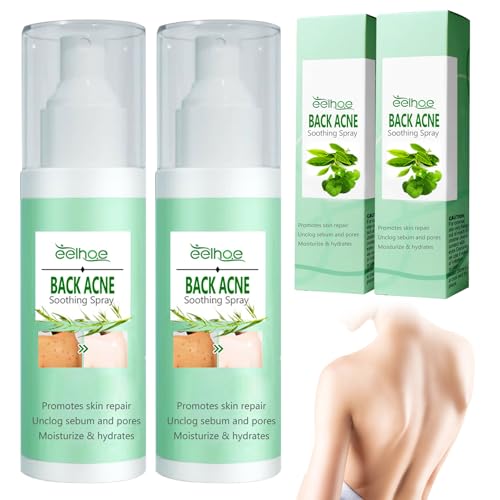 2 Stück Eelhoe Back Acne Soothing Spray