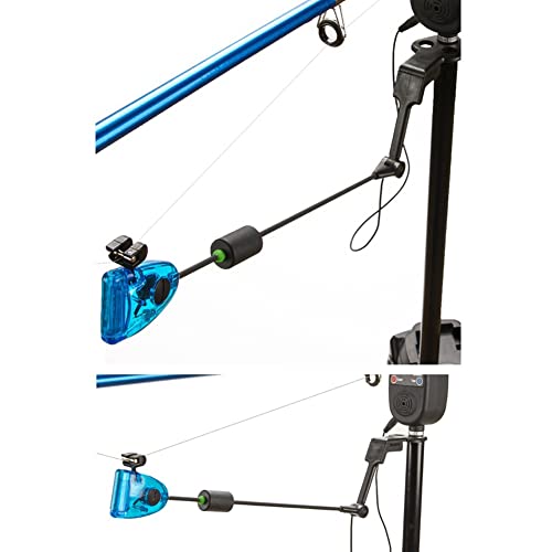 Swingers de pesca iluminados LED con estuche para detectar picadas de carpa 5