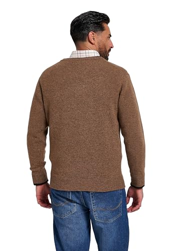 of England Ashcombe 100% Lambswool Long Sleeve V-Neck Jumper Pullover3