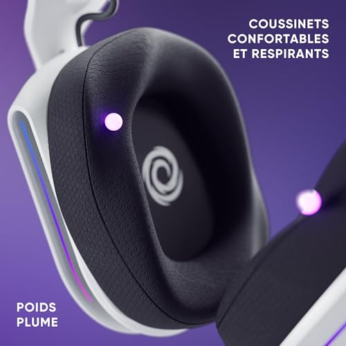 Casque gaming sans fil Oniverse Polaris Multiplateforme céleste - vue 7