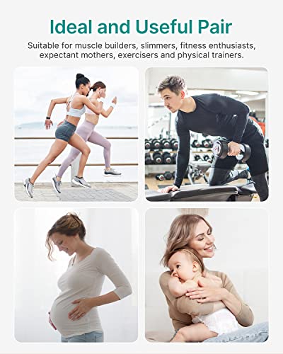 Image of FITINDEX Smart Scale and Tape Measure, Digital Bathroom Scale & Body Tape Measure Sync with APP, Bluetooth Weighing Machine, Body Composition Analyzer, for Health Care