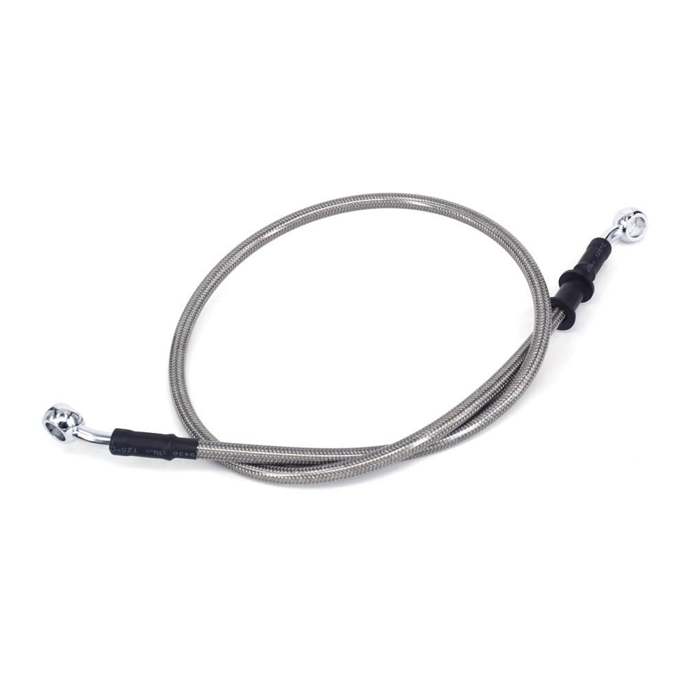 Tubo Freno Moto In Acciaio Intrecciato 500-2000mm | Banjo 28° | Linea Olio Frizione & Radiatore | Universale Per Moto, Cross & Enduro