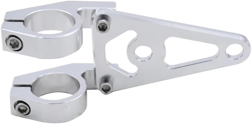 Universal Fit Motorcycle CNC Headlight Mounting Bracket 30mm Front Fork Tube Compatible with Z50 Z50A Z50J Z50R Monkey Parts Aftermarket Replacement