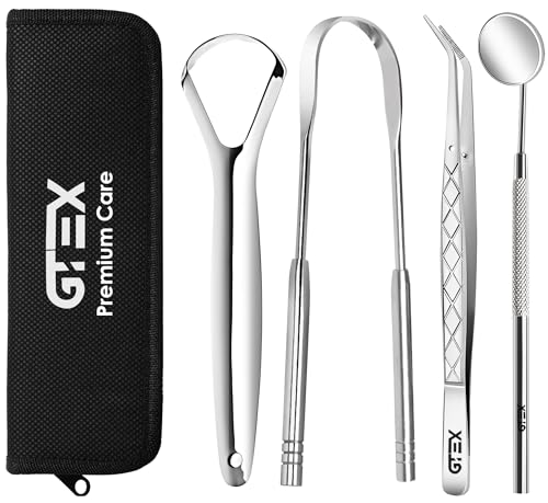 GTEX Zahn- und Zungenreinigungsset mit Zungenschaber