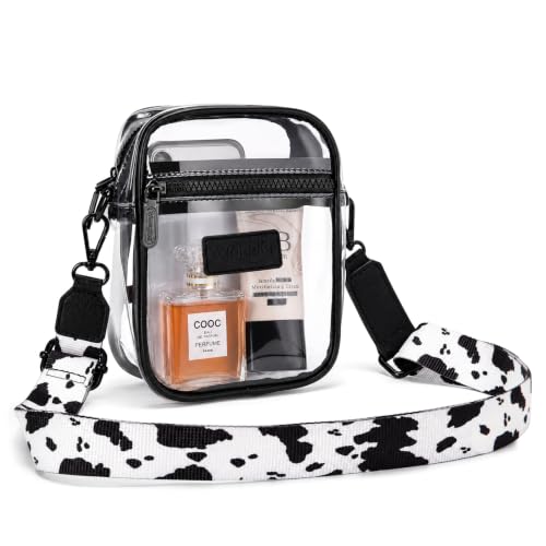 Image of Wrangler Clear Bag for Stadium Events Crossbody Purse for Concerts, Sports