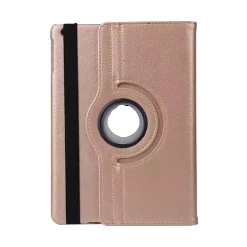 Protection iPad Pro 12.9 cuir or : l'accessoire rotatif chic de votre bureau nomade