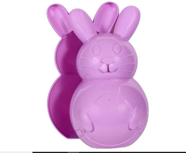 Easter Bunny-Shaped Fillable Egg Containers, 10 in. 1/PK