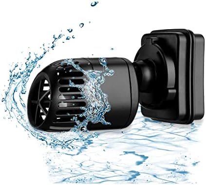 INKPET 150GPH Wave Maker for 10-20 Gal Aquarium with Magnetic Suction,Ultra-quiet Submersible Powerhead Pump, Water Circulation Pump for Cichlids, Marine Fishes, Salt Dissolver