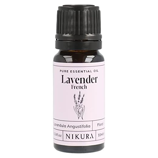 Nikura French Lavender Essential Oil - 10ml | 100% Pure Natural Oils | Lavender Oil For Sleep, Aromatherapy, Diffusers for Home | Vegan & UK Made