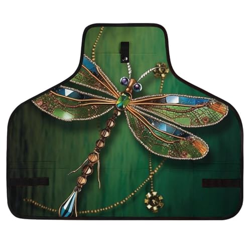 Delantal de trabajo Jewel Dragonfly con bolsillos ajustables miniatura 1