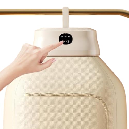 Portable Electric Clothes Dryer | Foldable Laundry Dryer with UV Sterilization 1200 | Compact Hot Air Dryer for Apartments | Dryer for Shirts, Jackets & Delicate Clothing-image-42