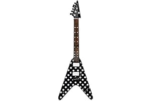 Mini Guitar Randy Rhoads Collectible Harpoon – Polka Dot V Replica RR-108