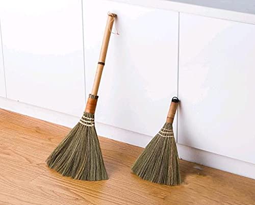 Cepillo de suelo de madera, cerdas suaves de mango corto, herramienta de barrido eficiente para limpieza del hogar, diseño multifuncional para un uso fácil