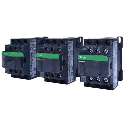Contactor 220v AC Three-pole Contactor 3P 3 Phase 3-Pole 50/60Hz LC1D25 LC1D32 LC1D38 Coil Voltage 24v 110V 48V 380V(AC LC1D12,3