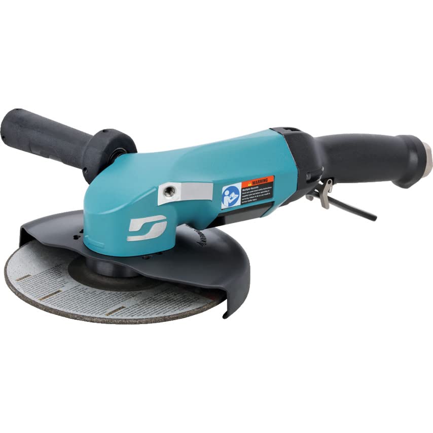 Dynabrade 53281: 7" (180 Mm) Dia. Right-Angle Depressed Center Wheel Grinder With Auto Balancer