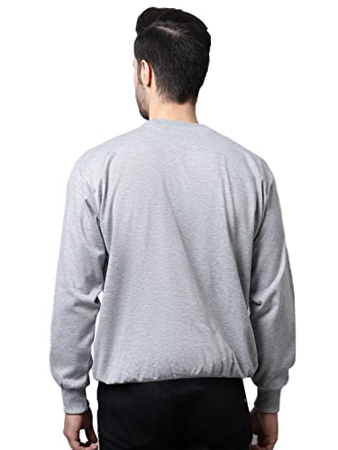 Image of Mack Jonney Fleece Round Neck Solid Sweatshirt for Men (Pack of 2)-SW RRN MLG MRN 02-P