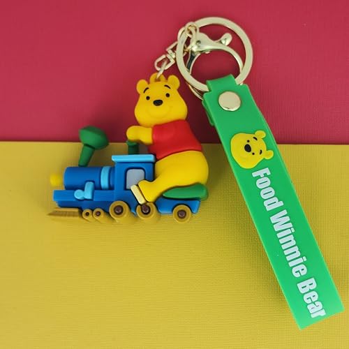 Image of OTTAVO Cute Cartoon 3D Silicone High -Quality PVC Material Keychain, Suitable for Boys and Girls - Pack of 1.