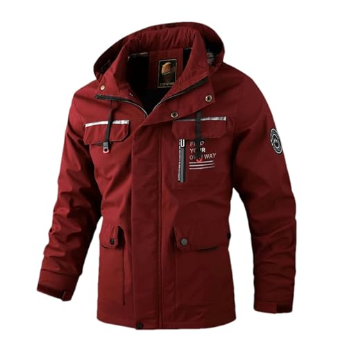 Men Jacket Spring Autumn Windbreaker Hooded Coat Men Outwear Clothing Waterproof Casual Jacket Men3