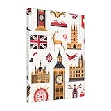 Dimensions : le panneau de toile mesure 40 x 50 x 1,6 cm de long, 40,6 x 50,8 cm de long, un total de 1 panneau, et les photos sont imprimées sur une toile de haute qualité. Les couleurs vives créent un sentiment de nature originale et de chefs-d'œuvre, vous apportant une expérience immersive