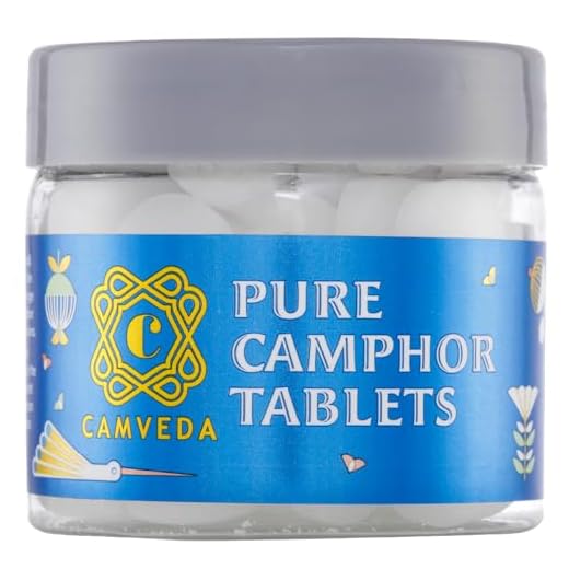 Camveda Pure Camphor Tablets 100g Jar | Natural Camphor for Puja, Kapoor Kapur for Pooja, Aromatic & Chemical-Free Camphor Tablets,Long-Lasting Camphor Aroma, Leaves no Ashes or Residue