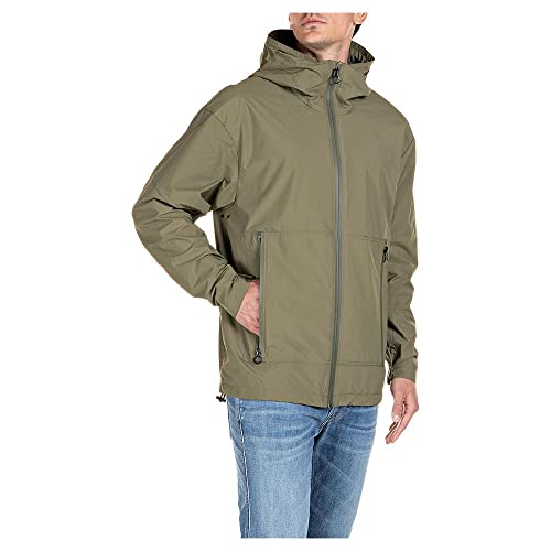 REPLAY Herren M8242 .000.84244 Anorak, 677 Khaki, L