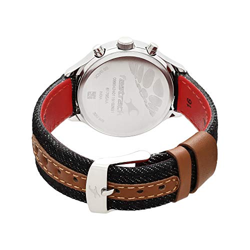Image of Fastrack Denim Analog Black Dial Women's Watch-6179SL01