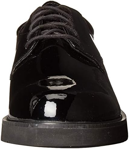 Bates Men's High Gloss Duty Oxford, Black, 14 M US | Image 1