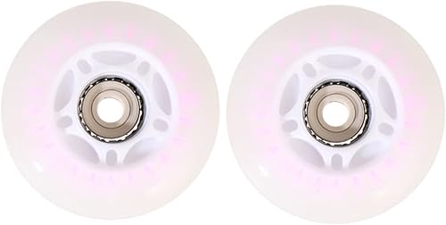 Miniatura 9 de INOOMP 6 Pcs Outdoor Roller Skate Wheels Outdoor Accessories Glow Accessories Light up Wheels Roller Skating Accessories Light up Roller Skate