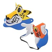 Vaguelly 2pcs Boy Girl's Sun Hat Adorable Animal Hat Cartoon Tiger Leopard Headgear for Parent Boy Girl Activities Animal Party Cap for Stage Performance