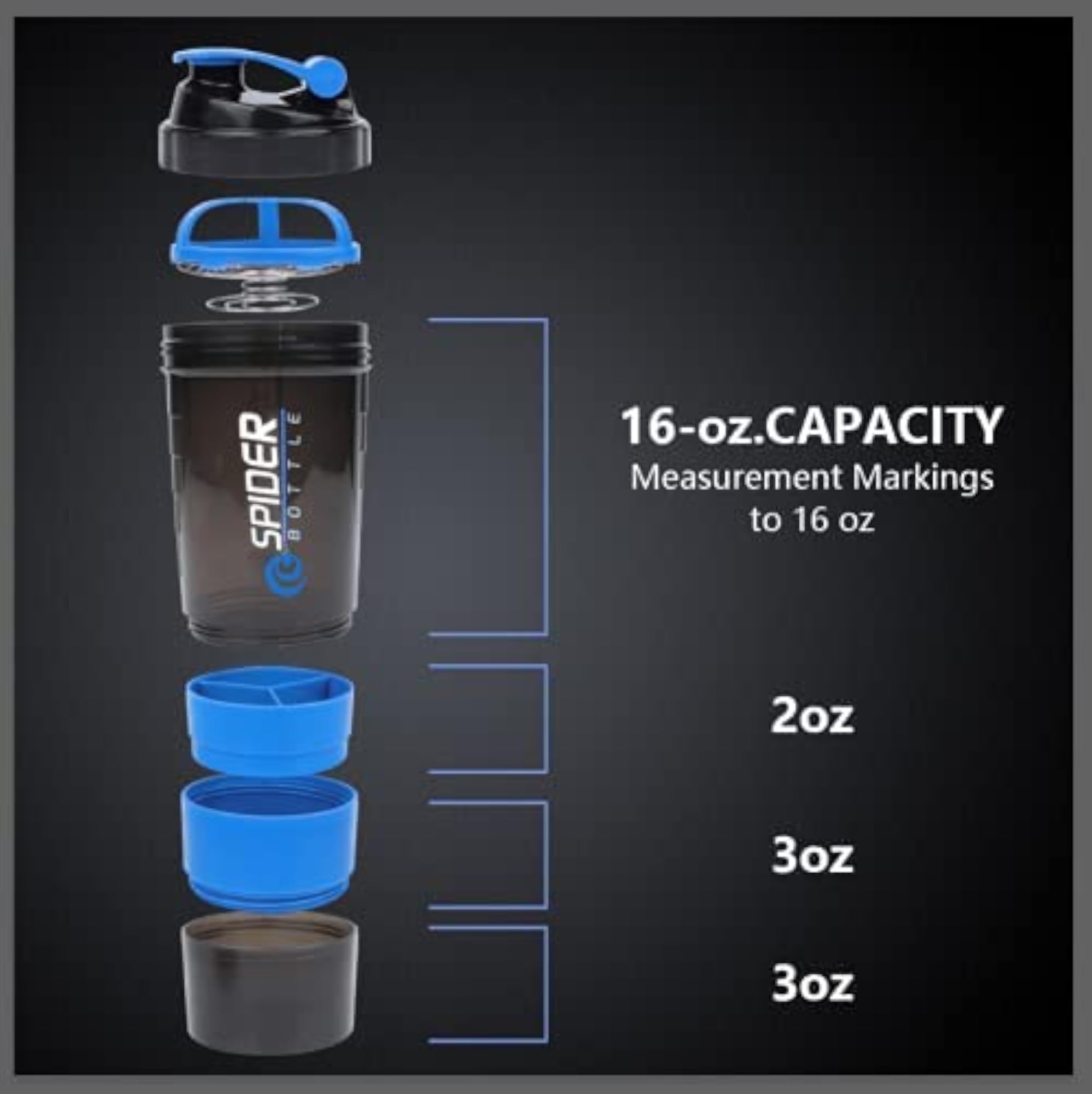 Premium Gym Bag Combo with Shaker Bottle