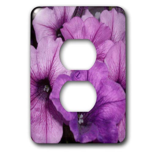 Couvercle de prise 2 positions violet 3dRose lsp_11192_6 plaque interrupteur double - 2