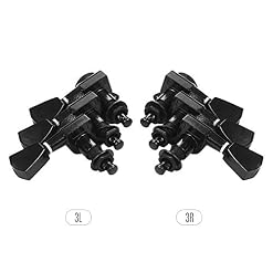 HUIOP 6 pièces pour cordes de guitare 3L3R Mécanismes de verrouillage Mécaniques de blocage Mécaniques pour guitares électriques acoustiques Accessoires de rechange avec vis et embouts de montage Noir - Les Beatles, Paul McCartney, John Lennon, RIngo Starr, George Harrison HUIOP 6 pièces pour cordes de guitare 3L3R Mécanismes de verrouillage Mécaniques de blocage Mécaniques pour guitares électriques acoustiques Accessoires de rechange avec vis et embouts de montage Noir – Image 5