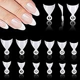 Fácil de identificar: este juego de puntas de uñas falsas está numerado del 0 al 11 y está empaquetado en bolsas numeradas. Haga que le resulte más fácil encontrar la punta de la uña postiza que se adapte al tamaño de su uña.