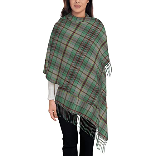 Scottish Clan Craig Tartan Soft Cashmere Feel Scarf Winter Warm Scarves Large Pashmina Shawl3