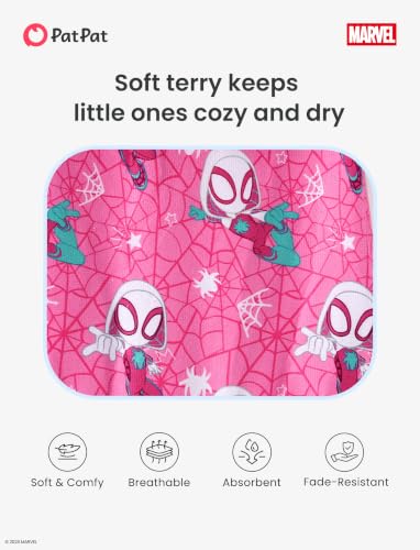 Image of Disney Princess Frozen Stitch Marvel Minnie Girl Swim Cover Up Terry Cloth Swimsuit Coverup Zip-up Bathing Suit Wrap Hooded