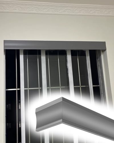 Riel para cortina de techo doble de 185 cm para dividir espacios en el dormitorio