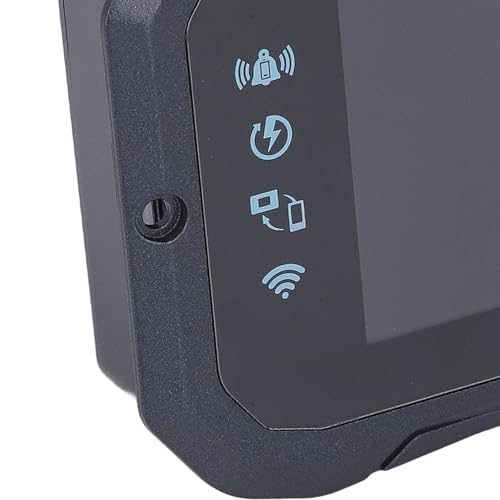 Fafeicy KM105F WiFi Battery Monitor Bluetooth mit Shunt 10-100V 0-50A 2,4 Zoll HD Farbbildschirm für Wohnmobile Solar Marine Batterien Remote Überwachung
